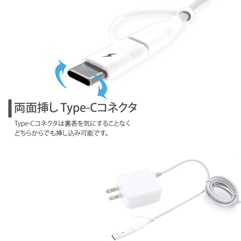 White Nuts Square Smartphone Charger, Rapid Charging, AC Adapter