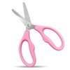 Pink Scissors for School Multipurpose Stylish: 5 inch - Comfort