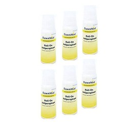 Bulk Buy: Lot of 6 Travel Size 1.5 oz Dawn Mist Deodorants Roll-On Antiperspirant