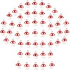 50 Pieces Mushroom Charm Pendant Mushroom Resin Charm Mushroom Jewelry