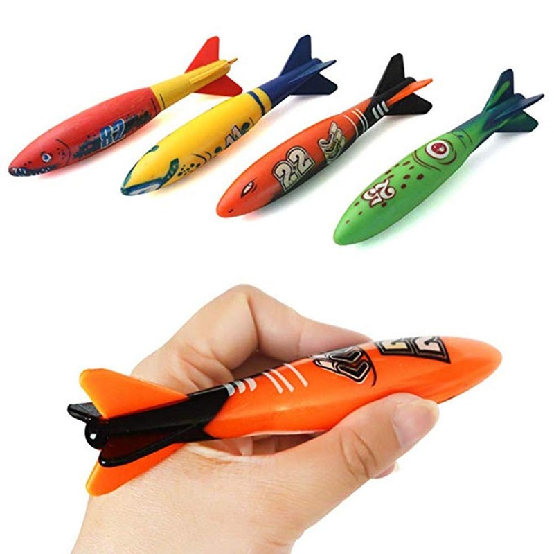 Topways® Diving Pool Toys Set, Dive Rings Sticks Diving Torpedo