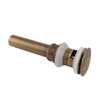 Pop Up Sink Drain Copper Sink Drain Stopper Vessel Vintage