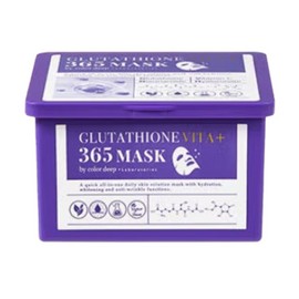 color deep NEW Color Deep Glutathione Vita+ 365 Mask Pack (30 sheets) 2 / NEW 컬러딥 글루타티온 비타+ 365 마스크팩 30매 2개