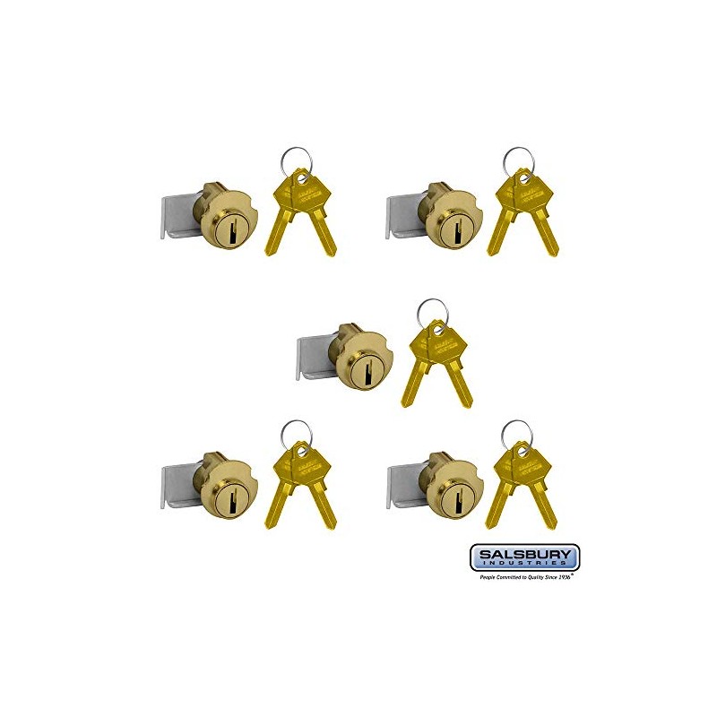 SALSBURY INDUSTRIES 2190-5 Lock for Americana Mailbox Door 2 Keys