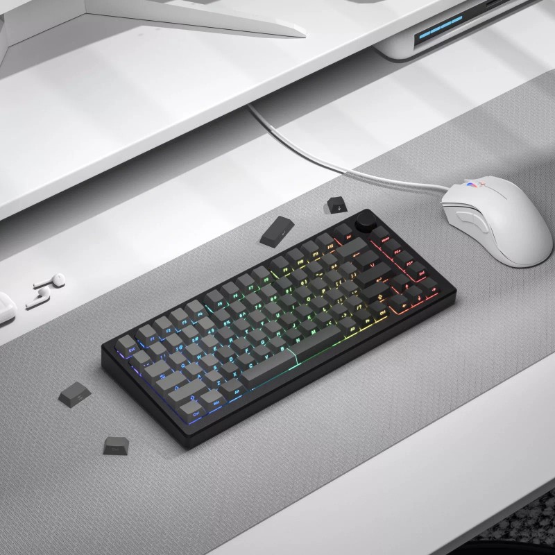 dagaladoo Shine Through - PBT keycapsSide printed keyboard keycaps 75