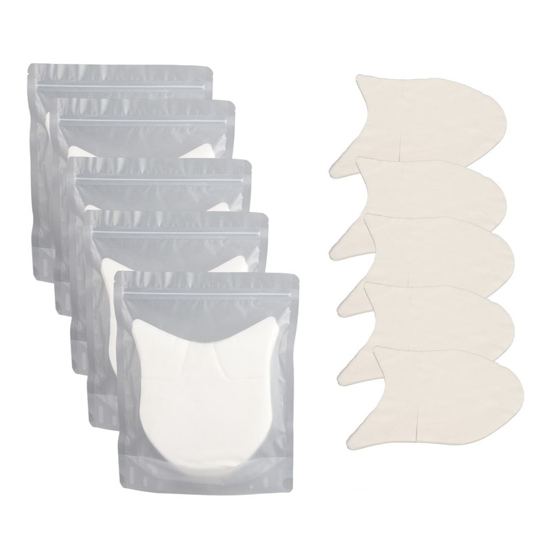 150 Sheets Neck Skin Care Mask Silk Disposable Wrinkle Removal