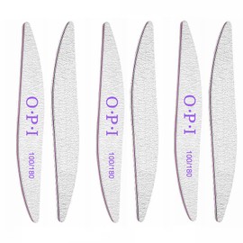 iCovalescent 6 Stück Nagelfeile, Profi Nagelfeile, 100/180 Körnung, für die Kombination von Gelnägeln für Nagelstudio und Zuhause