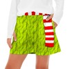 Boys Christmas Green Boxer Shorts Girls Xmas Green Monster Drawstring