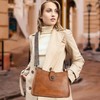 APHISON Crossbody Bags For Women Trendy, Vegan Leather Hobo Handbags