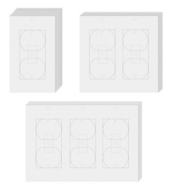 Wall Plate Insulation Gasket, Outlet Insulation Gasket, Outlet Sealers, Wall Gasket Replacement