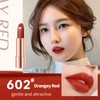 Matte Lipstick Set 3 Colors Lip Stick with Orange Chain
