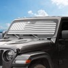 SQQP Windshield Sunshade,US Flag Front Window Sun Shade Fit for