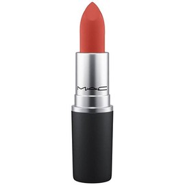 MAC 맥 파우더 키스 립스틱 디보티드 투 칠리 3g 1개 Mac Powder Kiss Lipstick Devoted to Chili 3g