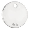 Harts Sitting Dog Trolley Token Keyring New 12 Sided £1