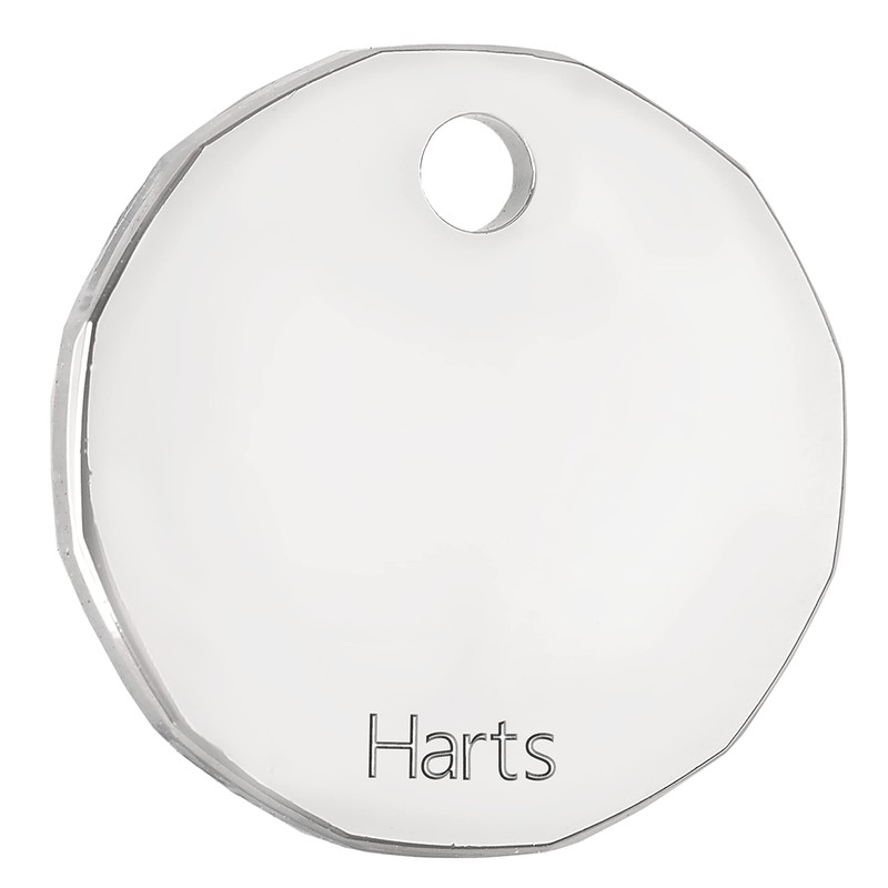 Harts Sitting Dog Trolley Token Keyring New 12 Sided £1