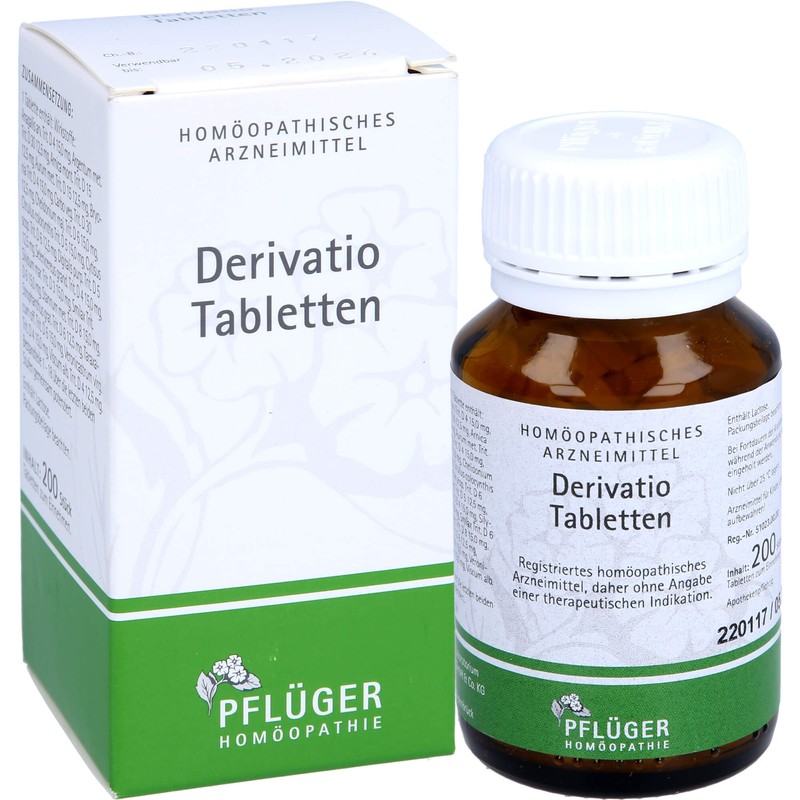 PFLÜGER Derivatio Tabletten, 200 St. Tabletten