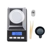 50g/1.7637oz High Precision Digital Milligram Scale, 0.001g /0.0001oz accuracy, Portable