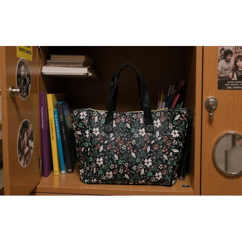 Jessica Simpson Insulated Lunch Bag for Work, Picnics, Travel Car