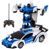 Remote Control Car Rc Cars Robot Toys 2 in 1