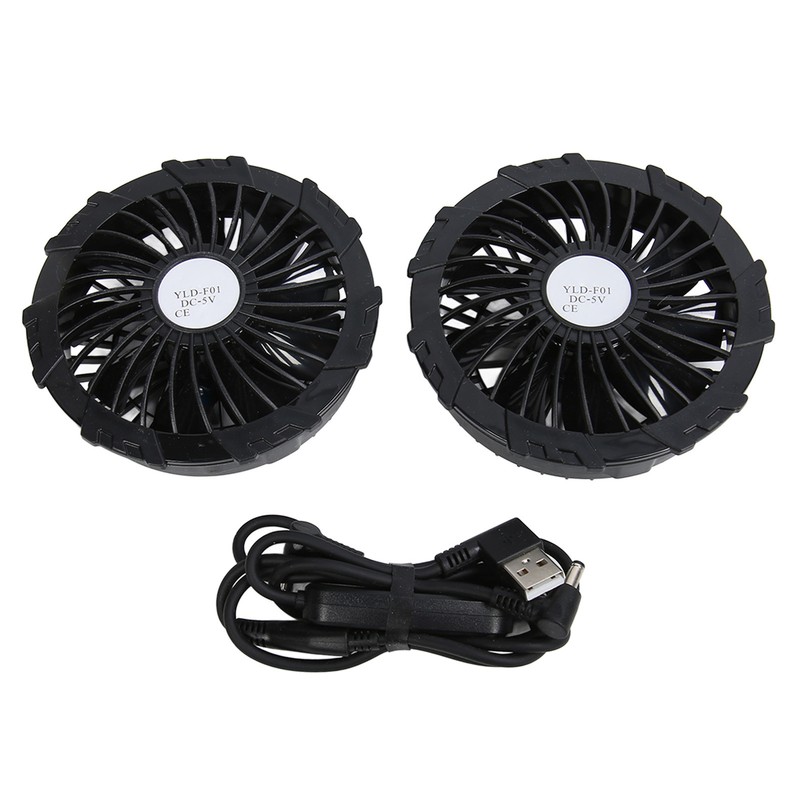Air Conditioned Clothes with 2 Fan Microporous Breathable 3 Levels