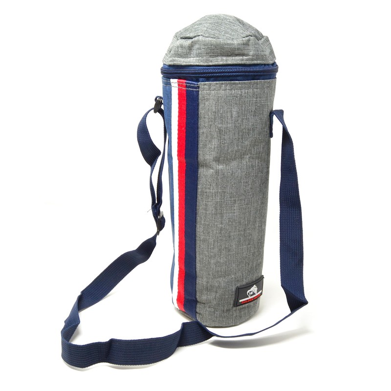 BETTER WITH FRIENDS Blue 1.5L Portable Cooler Bag with Bottle