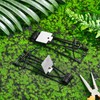 Qualirey 12 Pcs Outdoor Gopher Trap Easy Set Mole Trap