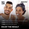Woom White+ Whitening Toothpaste for Teeth Whitening with Fluoride 75