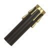 Satco 2" Candelabra Cover Black / Gold Drip model number 90-1510-SAT