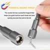 Auniwaig Magnetic Nut Setter Driver Drill Bit Set 1/4" Hex