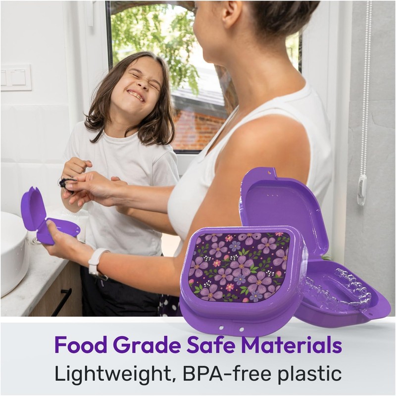 Retainer Cases Cute, Retainer Holder Case, 1 Pack, Aligner Case