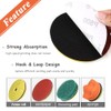 Mesee 2-Pack 5 Inch/125mm Hook and Loop Backing Pad with