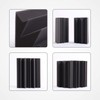 8 Pack - Bass Traps Acoustic Foam Corner, 8''x8''x12'' Black