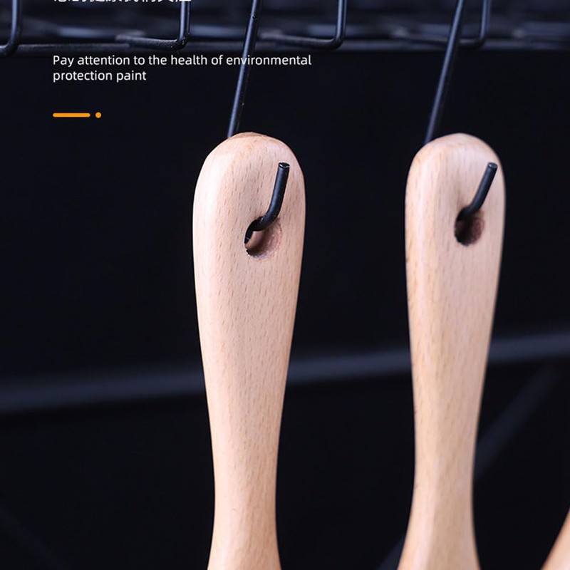 Wooden Spatula, Steak Wood Spatula, Kitchen Utensil Wood, 20.5 cm