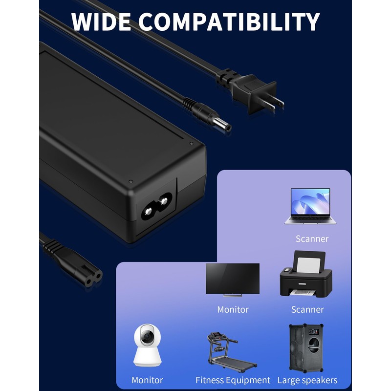 Beudsa ChargN 12V 5A DC Adapter + 8 Split Power