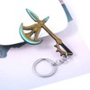 PIDAK Divina of the Holy Treasure Axe Keyring, lightblue