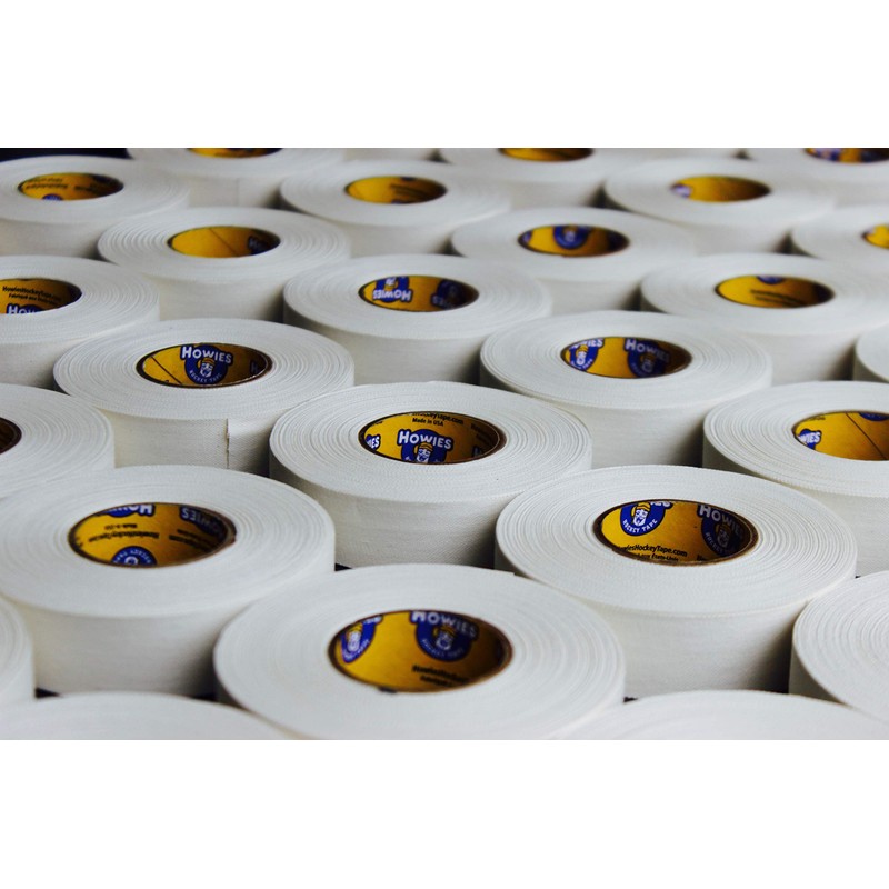 Howies Hockey Tape 5 Roll Pack of White Hockey Stick
