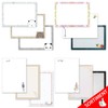 PRICARO A7 Mosaic Magnetic Notepad (Pack of 10)