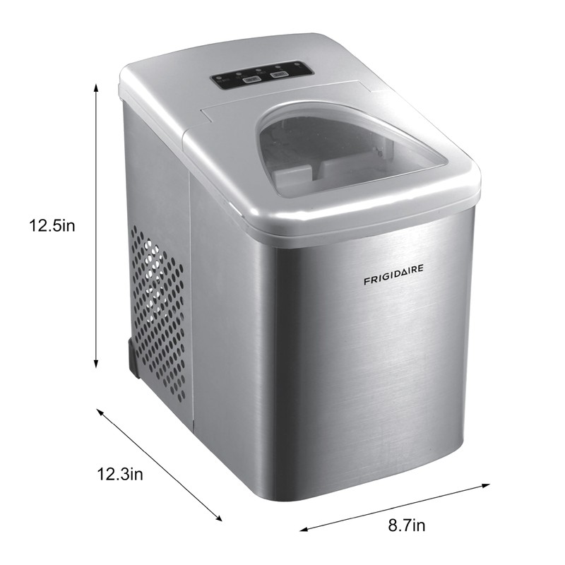 Frigidaire 26 Lbs per Day Portable Compact Maker, Ice Making