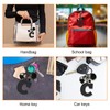 Initial Letter Keyring for Purse Backpacks Handbags Wallet Letter A-Z