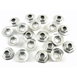 SFS Dodge Truck PAL Nuts- Fits 5/16" Studs- Lights Trim Interior etc- 25 nuts- #085