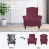 Easy-Going Stretch Wingback Chair Sofa Slipcover 1-Piece Sofa Cover Furniture