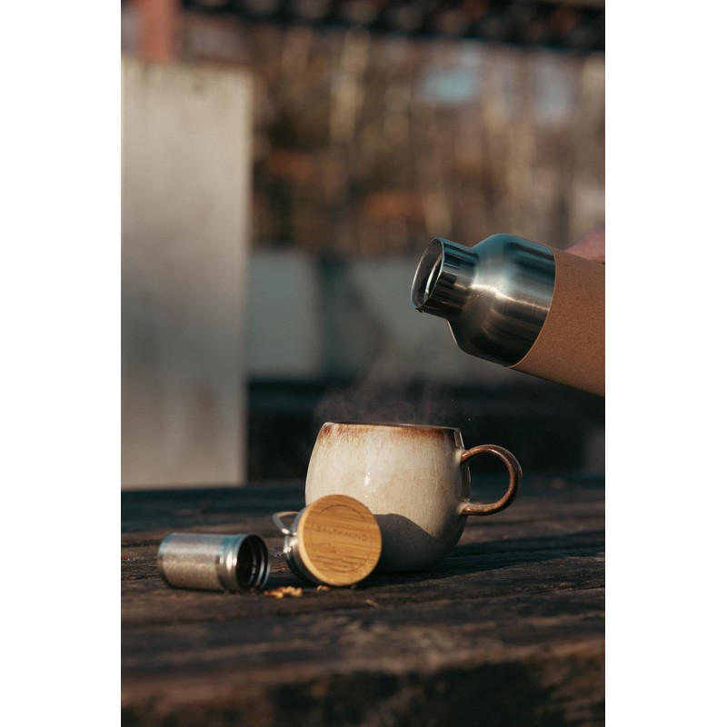 Salty Mind Replacement Lid/Drinking Attachment with Straw for Stainless Steel