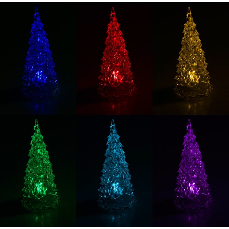 TRIXES LED Christmas Tree Table Decoration Lamp Flashing Novelty
