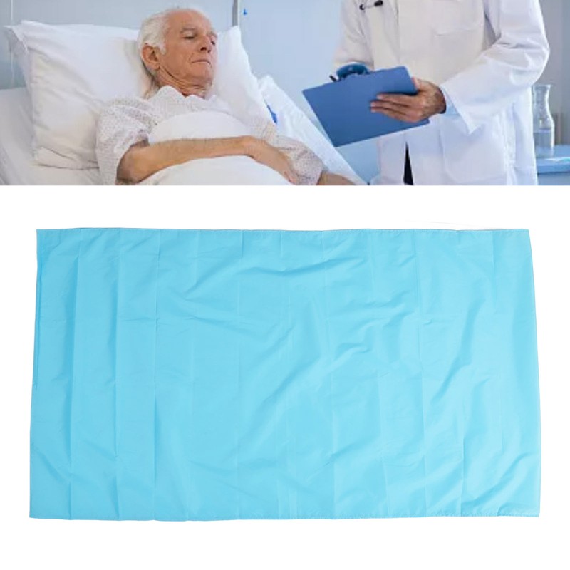 Sliding Draw Sheet Multifunctional Nylon Light Blue Patient Transfer Slide