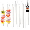 bremermann Double Barbecue Skewers Set of 8 Stainless Steel Approx.