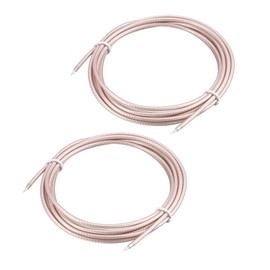 sourcing map RG-179 Low Loss RF Coaxial Cable Connection 20 cm Pack of 2