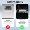 Silicone Mirror Edge Guard Compatible with Model 3 Model Y,