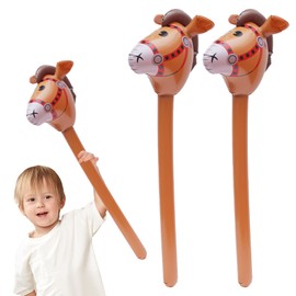 2 pieces hobby horse saddle hobby horsing horse apple, hobbyhorse, children's play horse toy, wooden horse, horse head, cleaning box, plug-in horse, unicorn holster, horse accessories, horse riding