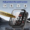 Kimiyaki 2 Pack for Garmin Venu X1 Screen Protector Case