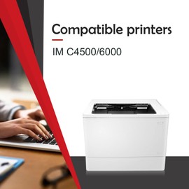 IM C4500 IM C6000 Toner Cartridge Replacement for Ricoh 842279 842282 842280 842281 High Yield for IM C4500 IM C6000 IM C5500 Printer ( Black Cyan Yellow Magenta, 4 Pack )